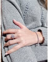 Anello Damiani Donna Mimosa in Oro bianco Diamante 1.24 Ct 20075397 - 20075397